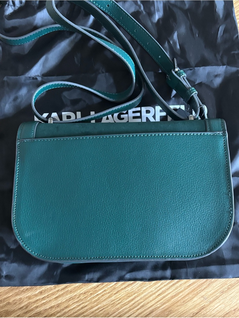 NWT Karl Lagerfield PARIS NWT Suede And Leather - Picture 3 of 9